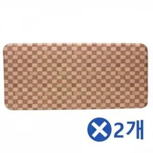 고품질 PVC 주방발매트-소x2개 주방매트 다용도 발매트 (WFJUQ3B)