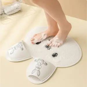 고품질 발바닥 뒷꿈치 각질 제거 발매트 다용도 샤워 브러쉬 각질제거 굳은살제거기 (WFJUQ6N)