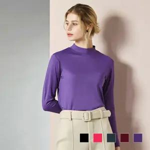 델라니 SD-221226 여성 모크넥 티셔츠 5종 1세트 목폴라 긴팔 터틀