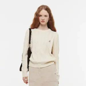 [롯데백화점]캉골 우먼스 라운드넥 풀오버 1910 아이보리