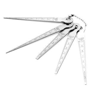 디자이너 엔지니어를 위한 Yanmis 1 세트 필러 게이지, 홀 크기 게이지, 테이퍼 필러