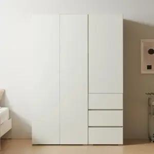 보루네오 마르체 이안 1300 서랍 옷장 세트 BKC726C (착불)