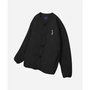 [롯데백화점]예일 남여공용 엠브로이더리 댄 퀼팅자켓 (YD05JK7001BK)