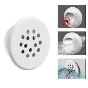 세면대 오버플로우 마개 트랩 자동개폐 역류 냄새 벌레 차단 방지 물넘침 캡 커버 씰