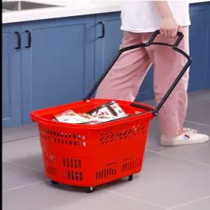 바퀴달린 빨래 바구니 오버사이즈 접이식