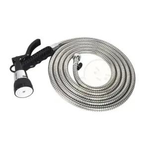 스텐 발코니호스 3m 꼬임방지 화단물호스 가정용호수 필수템 기본템