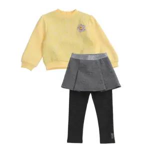 [롯데백화점]프렌치캣 YE 트위드 MTM 자갸드 치랭스 셋업 Q25DAT030-Q25DAP050