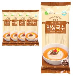 담백하고 탱글탱글 맛있는 안심국수 5인분, 5개