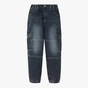 [롯데백화점]인디고뱅크키즈 부들 기모 빅배기조거 카고 데님팬츠 IKTJ25WB6