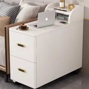 소파 옆 수납장 바퀴 사이드장 탁자 이동식 선반 수납 서랍