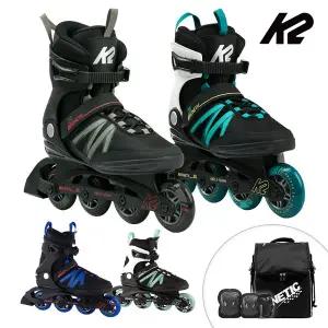 [케이투스케이트]성인 인라인스케이트 K2 키네틱 모음 성인용 인라인+가방+보호대 신발항균건조기 휠커버
