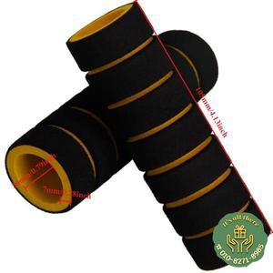 자전거 핸들 바 그립 부드러운 미끄럼 방지 편안한 스폰지 보호 커버 액세서리