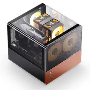 :존스보 JONSBO V12 미니타워 컴퓨터 PC 케이스 (블랙)