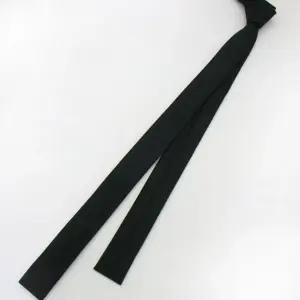 여자 넥타이 좁은 패션넥타이 얇은 프렌치 블랙 무늬 짧은 선물 여성 의류 비즈니스