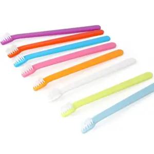 모모펫 미니 칫솔 1P 비닐 포장 색상 랜덤 치아관리 애견 강아지 반려 애완용 애용