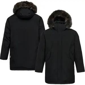 [블랙야크](강남점)25년신상 남성 헝가리구스 라쿤퍼 윈드스토퍼 롱패딩 히마 WSP 롱 다운자켓 1BYPAWU002