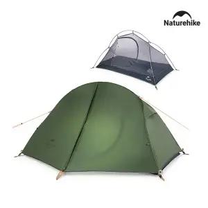 [네이처하이크] UL 사이클링 원맨 텐트 20D 초경량 백패킹 1인용 혼캠 미니 솔캠 백패커