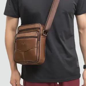 천연소가죽 크로스백 여행용 소가죽 가죽가방 남성 크로스백