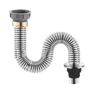 스텐 배수관 배수 싱크대 하수관 스텐레스 100cm 배관 호스