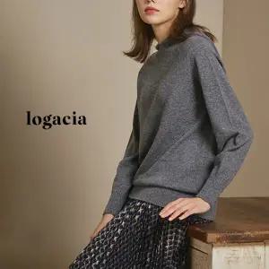 로가시아 24FW 내몽고산 캐시미어 100% 홀가먼트 후드 니트 1종