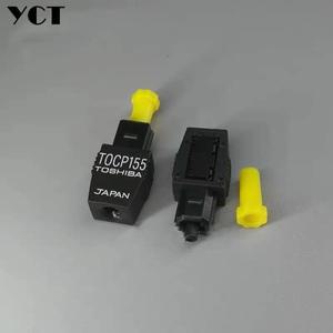 10pcs Tocp155 도시바 광섬유 커넥터 1mm 플라스틱 광섬유 헤드 산업용 제어 서보 엘리베이터 장비