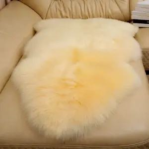 양가죽 매트 호주양모방석 의자 플로어 사무용 소파 양털 침실 겨울 러그