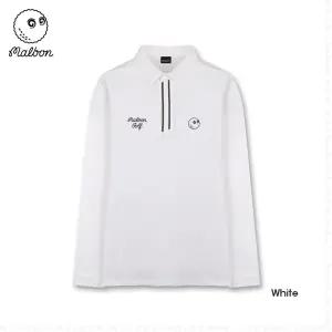 말본 히든 가을 골프 카라 긴팔티