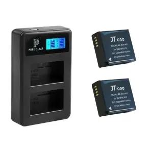 파나소닉 DMW-BLG10 듀얼충전기+호환배터리 2개 TZ90 TZ80 LS100 TZ99 LX100II LX100M2 LX100