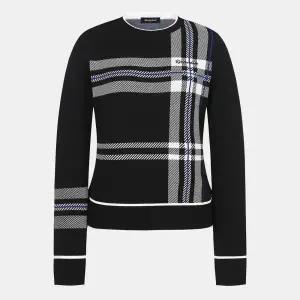 [롯데백화점]테일러메이드 여성 패턴 라운드 니트 TWSRM7124-199