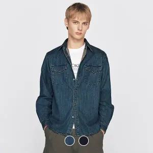 [지오다노] 045905 데님 웨스턴 셔츠