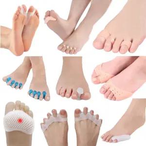 네일케어 실리콘 발가락 보호 링 패드 등 9종/끼우개/골무/의료기/교정기/분리기/고정/관리/밴드/남녀공용