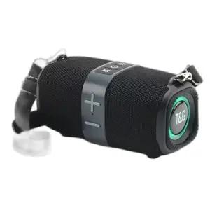 휴대용 블루투스 스피커 USB 재생 가능 LED 조명 캠핑용 야외 소형 고음질