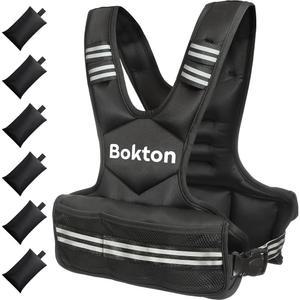 남녀용 가중 조끼, 6 아이언샌드 웨이트가 있는 4-10파운드/9-18파운드 근력 운동, 달리기, 걷기, 유산소 운동을 위한 조절 가능한 체중 조끼 운동 세트