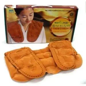 엠디프라임 고급 천연면사 황토 어깨 냉온찜질팩