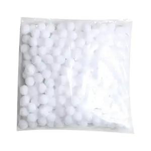 유니아트 만들기 재료 퐁퐁 20mm 흰색 약42g