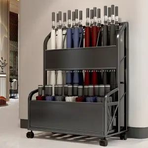 대용량 우산 꽂이 로비 깔끔 소형 3종 업소용 우산통 2단