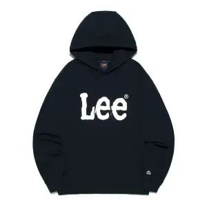 리 LEE 빅 트위치 로고 후드 티셔츠 네이비 177892