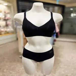 엘르이너웨어 블랙 타공 프리컷 브라 팬티세트 EEWBRR25 EEWBPR25 BK