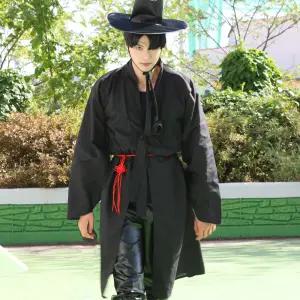 프리미엄 저승사자 두루마기 의상 + 도포끈 세트