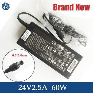 얼룩말 프린터 24V 2.5A AC 어댑터 SAWA-31-25024 전원 공급 장치 P1086000-008 충전기에 대 한  60W