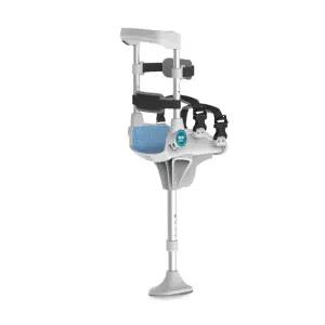 외발워커 무릎 목발 왼쪽 접이식 보행보조기 외발 무릎보행기