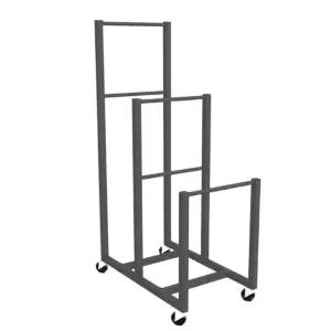 이동식 액자 보관 거치대 캔버스 사진 캐비닛