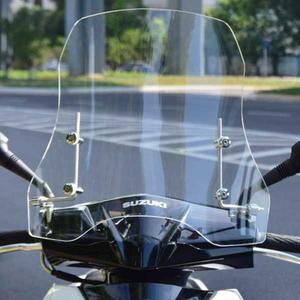 스쿠터 윈드스크린 윈드쉴드 바람막이 범용 오토바이 튜닝 용품