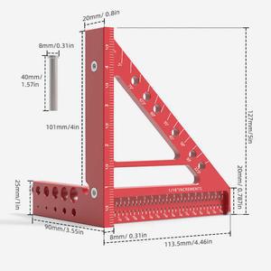 목공 사각 삼각자 마이터 엔지니어 목수용 직각자 목공자 목수