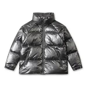 [블랙야크키즈](대구신세계)25년신상 광택감이 느껴지는 소재 덕다운자켓 [히말라야글로시미들다운자켓]...