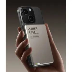 kc인증 5000mAh 마그네틱 보조배터리 PD20W 무선15W 고속충전 초슬림