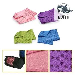 다채로운 패턴 미끄럼방지 요가타올 실내 운동