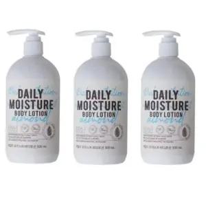 [노브랜드] 노 브랜드 데일리 모이스처 바디로션500mlx3 Nobrand 피부속수분 시어버터 스위트 아몬드