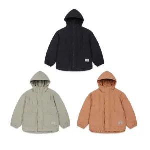 [롯데백화점]탑텐키즈 공용) 플러스웜 중힙 후드 퀼팅 점퍼 MKE4JP3022