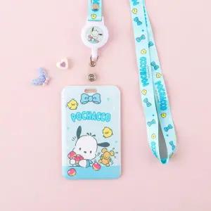 포차코 릴 목걸이 교통카드 지갑